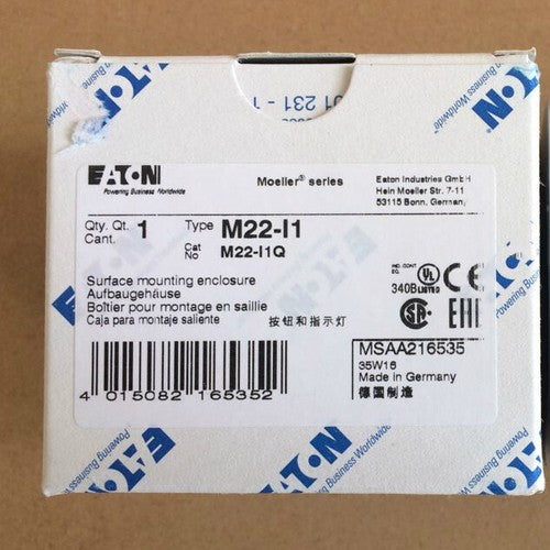 1PC  Eaton moeller M22-I1 push-button box Free shipping#LJ