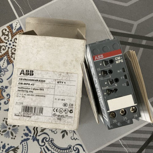 1pc  Abb CM-MPS.43 Electromagnetic Relay in box Free shipp