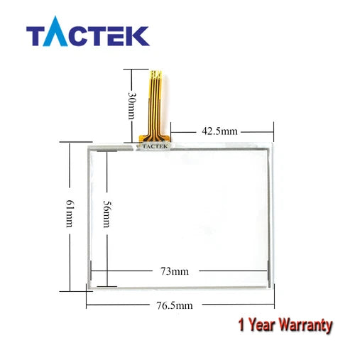 1X  for  XV-102-B4-35TQRF-10 Touchpad Panel Glass Digitizer Touch Screen