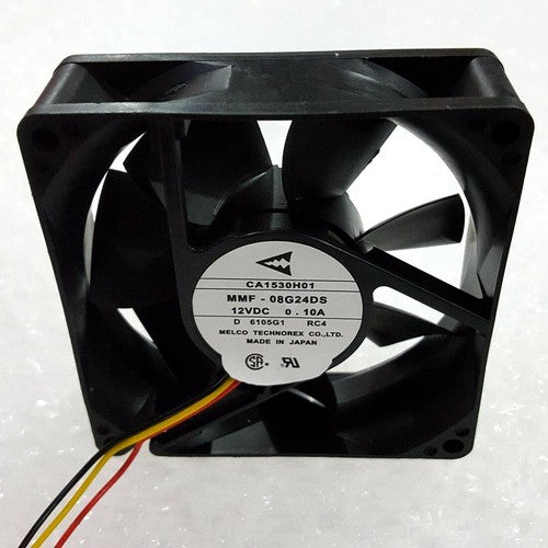 MMF-08G24DS-RC4 24V 0.10A 8025 8cm 3-line Mitsubishi inverter cooling fan