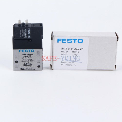 1PCS FESTO CPE10-M1BH-3GLS-M7 196916 Solenoid Valve