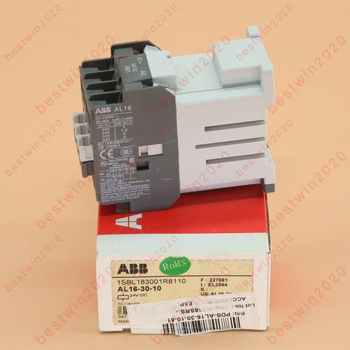 1PC  Abb AL16-30-10 1SBL183001R8110 DC Contactor 1NO Free Shipping