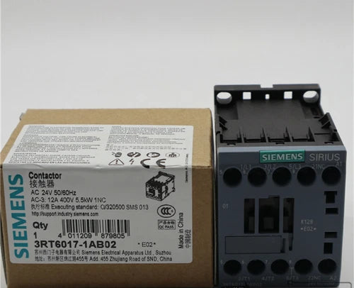 1pc  3RT6017-1AB02 AC24V   AC contactor