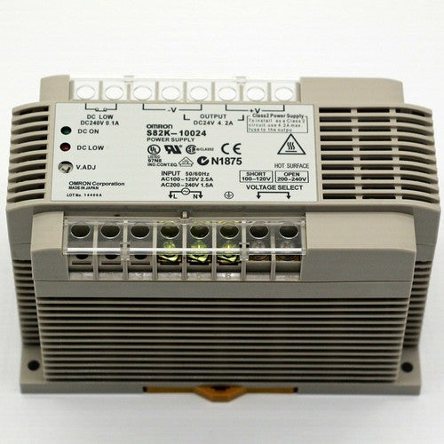 OMRON  Switching Power Supply S82K-10024 4.2A 24VDC free shipping