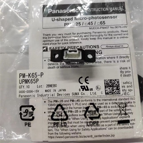 1PC Panasonic PM-K65-P PMK65P Photoelectric Sensor Switch  ping