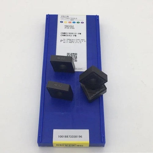 10Pcs/BOX CNMG190612-PM YBC252 CNMG643-PM CNC Turning Blade Carbide Inserts