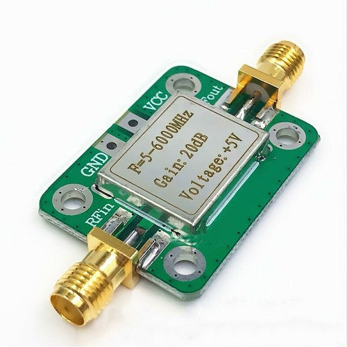 5M-6GHz RF Amplifier Ultra Wideband Gain 20dB Medium Power Amplifier Board xr-