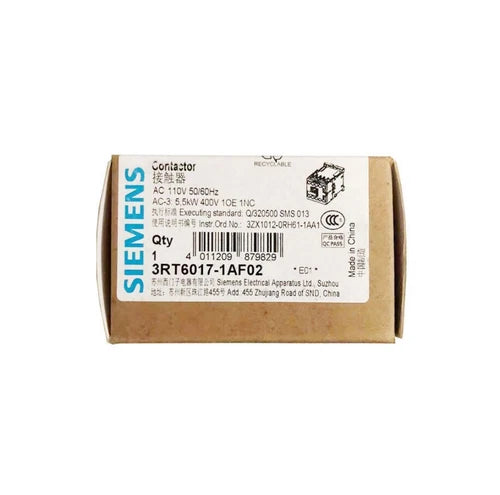 1PCS 3RT6017-1AF02  contactor
