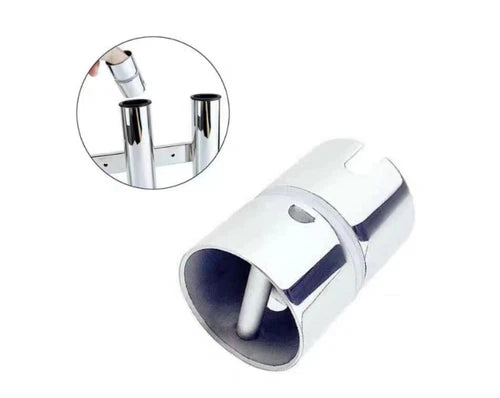 2X Drop-In Swivel Rod Holder Insert Rod Holder Marine Grade Duty Stainless Steel