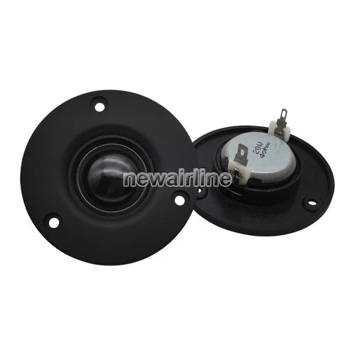 2pcs  Silk Film Tweeter Treble Speaker Audio Loudspeaker 74mm 3" inch 4/6Ohm 20W