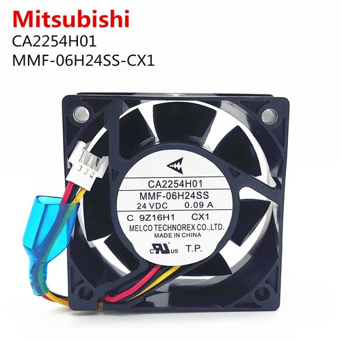 Mitsubishi CA2254H01 MMF-06H24SS-CX1 24VDC 0.09A 6025 3-PIN inverter fan