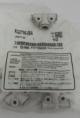 10 pcs SMC KQ2T06-08A Quick Connector