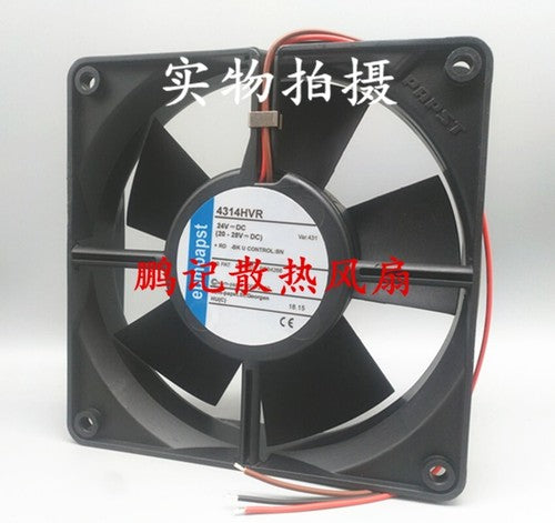 1 PCS Axial fan 4314HVR 24VDC 8.2W 120*120*32mm 3-wire speed control fan