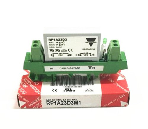 RP1A23D3M1 RP1A23D3 CARLO GAVAZZI Solid State Relays with base