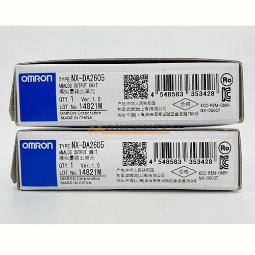 NX-DA2605  OMRON PLC Analog Output Unit NX-DA2605