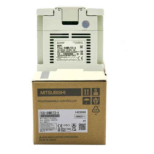 FX3U-64MR/ES-A  Mitsubishi PLC FX3U64MR/ESA