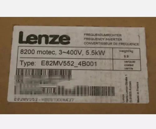 E82MV552_4B001  LENZE E82MV552-4B001 Inverter 8200 Motec 5.5kW E82MV5524B001