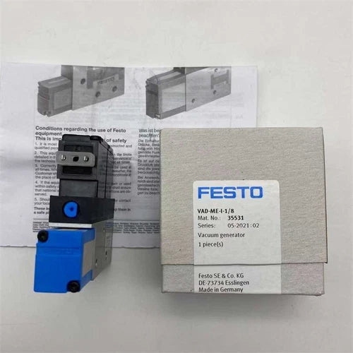 Festo VAD-ME-I-1/8 35531 Vacuum Generator  One VADMEI1/8 ping