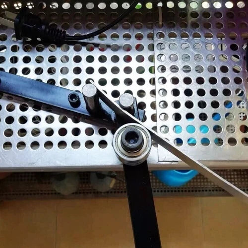 1x Steel Bar Bender Braided Basket Anchor Hook Iron Steel Manual Bending Machine