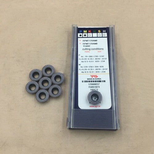10pieces/Box YG RPMT1204MO YG602 CNC Milling Blade Carbide Insert