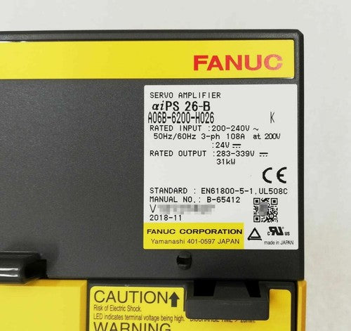 For FANUC A06B-6200-H026  Servo Amplifier Free Shipping