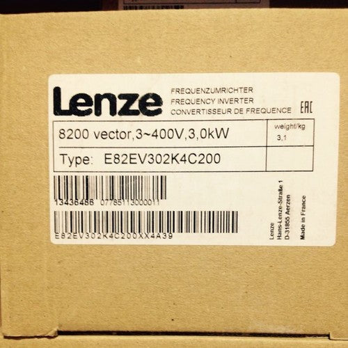 1PCS  Lenze Inverter E82EV302K4C200 Fast Delivery