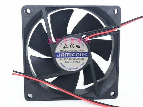 1PC  inverter cooling fan JF0825B2TR-R 8025 8CM 24V 0.27A