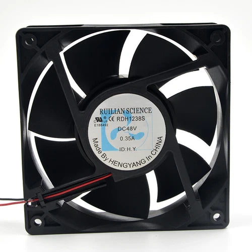 Qty:1pc Inverter Fan RDH1238S 12038 12CM 48V 0.35A