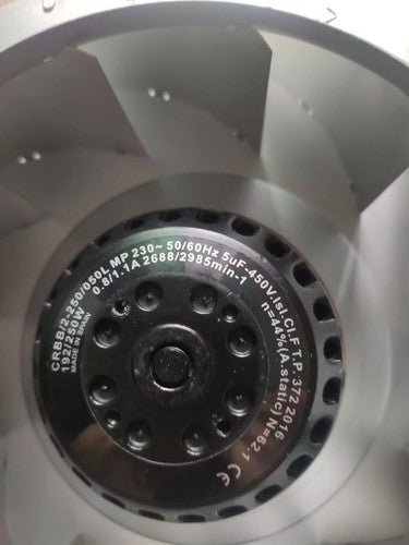 1 PCS EMC Fan CRBB/2-250/050L MP AC230V 192/250W centrifugal fan cooling fan