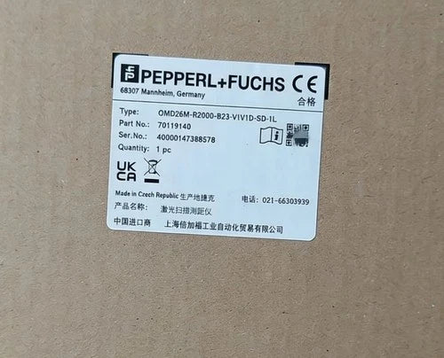 OMD25M-R2000-B23-V1V1D-SD-1L  Pepperl+Fuchs Laser Radar Scanner