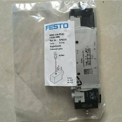 1PCS   Festo VUVG-L14-P53C-T-G18-1R8L 574231 Solenoid Valve Freight Free