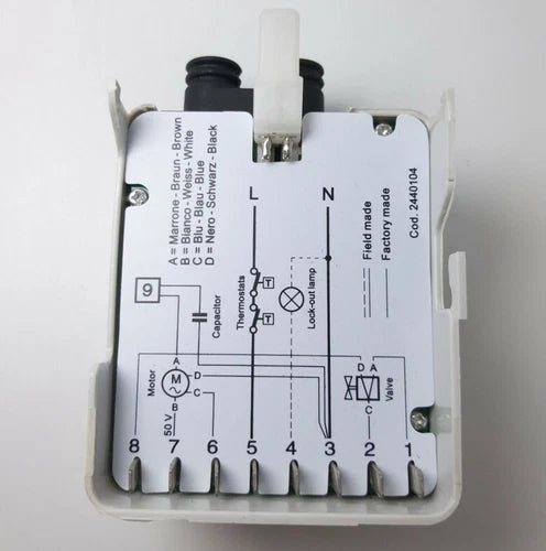 RIELLO 40G burner G3 G5 G10 G20 R'B'L' 530SE program controller igniter
