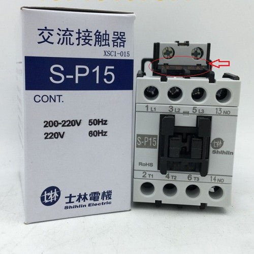1PC  Shihlin S-P15 220V AC Contactor