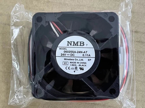 1PC  0.11A three-wire 60 * 60 * 25 equipment fan  06025SA-24N-AT 24V
