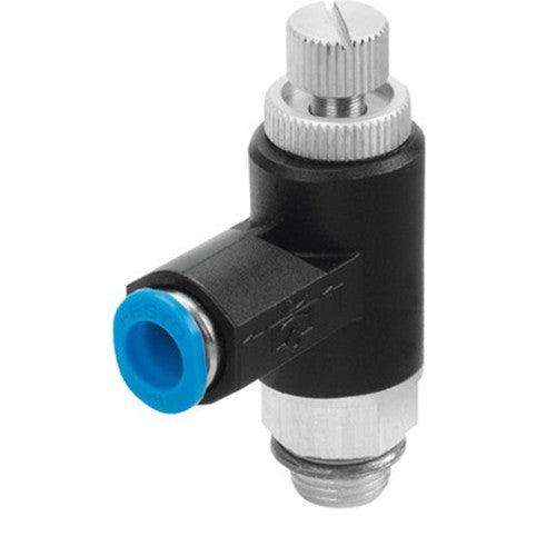FESTO GRLA-1/8-QS-8-RS-B One-Way Flow Control Valve 162966