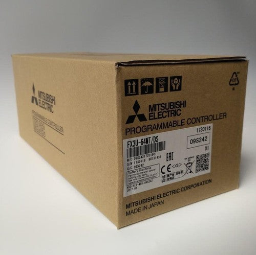ONE  Mitsubishi PLC controller FX3U-64MT DS 1 year warranty
