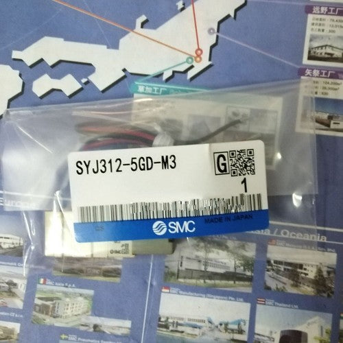 ONE  SMC SYJ312-5GD-M3 SYJ312-5GD-M3 Solenoid Valve Free shipping