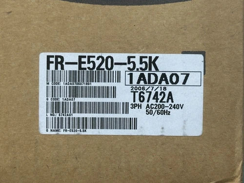 FR-E520-5.5K 1PCS  MITSUBISHI FR-E520-5.5K INVERTER