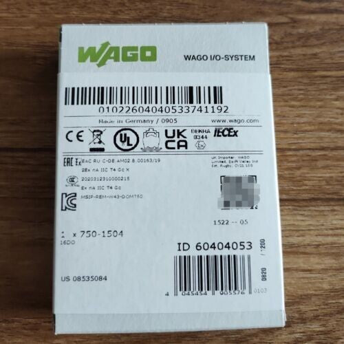 1pc  WAGO 750-1504 7501504 PLC Module In Box Fast delivery Quality Assurance