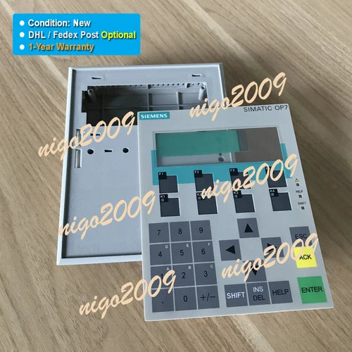 1SET Fit for OP7-DP 6AV3607-1JC20-0AX1 Plastic Cover Operator Panel + Membrane