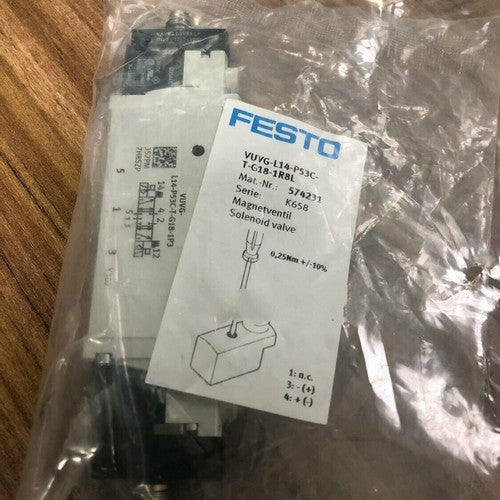 1PCS   Festo VUVG-L14-P53C-T-G18-1R8L 574231 Solenoid Valve Freight Free