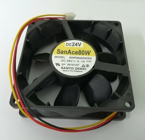1PC  drive inverter fan 9WP0824S4D03 DC24V 0.1A 8025 8CM 3-PIN
