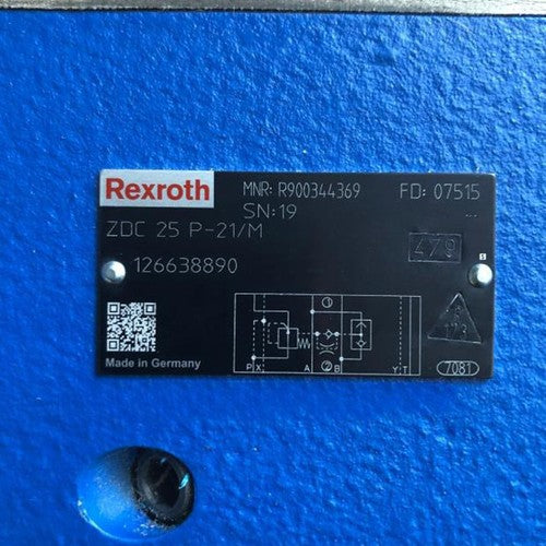 1pc  ZDC25P-21/M Rexroth valve R900344369 ZDC25P-2X/M