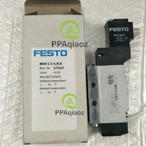 1PC  FESTO MEH-5/2-1/8-B 173127 Solenoid Valve Free Shipping