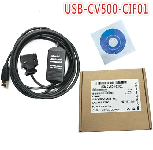 1PCS  fit for C200H-MC221 Motion Module Debugging Cable USB CV500-CIF01