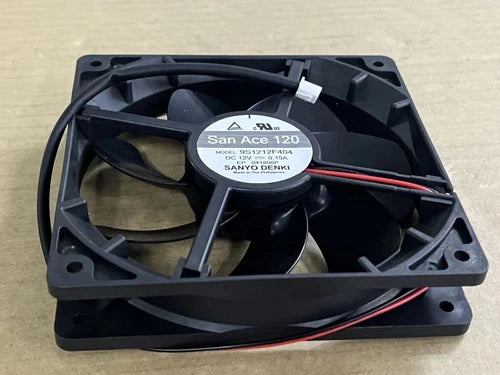 1PC  DC12V 0.19A strong wind super quiet 2pin 120 120*25mm 9S1212F404 fan