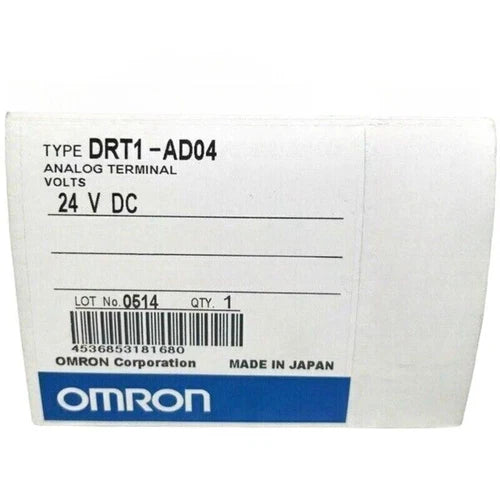 DRT1-AD04 1PC  Omron Analog Input Terminal DRT1AD04