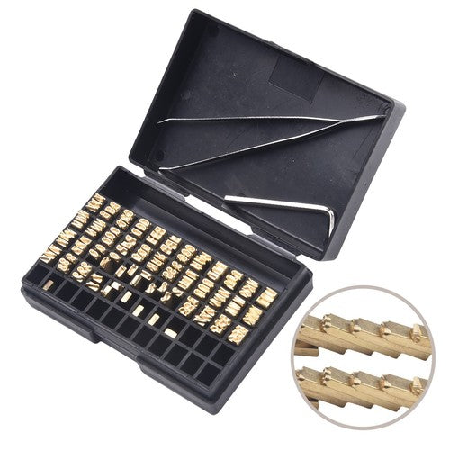 Hot Stamp Word Grain Copper Letter Coding Machine For Labeling Machine