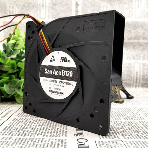 One For SANYO  9BFB12P2H003 12V 2.3A 12CM turbo blower cooling fan