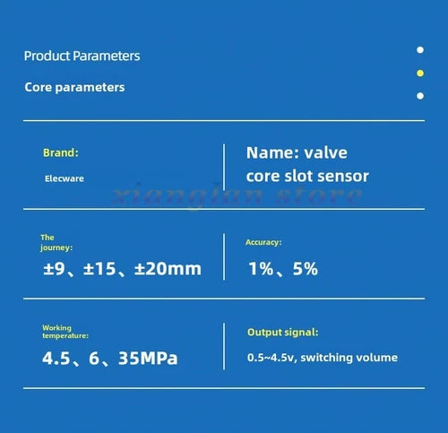 EPI36-40 spool position sensor For proportional, directional and servo valves